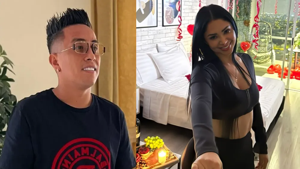 pamela franco y christian cueva sacan chispas con su amor y dejan mensaje a los criticos